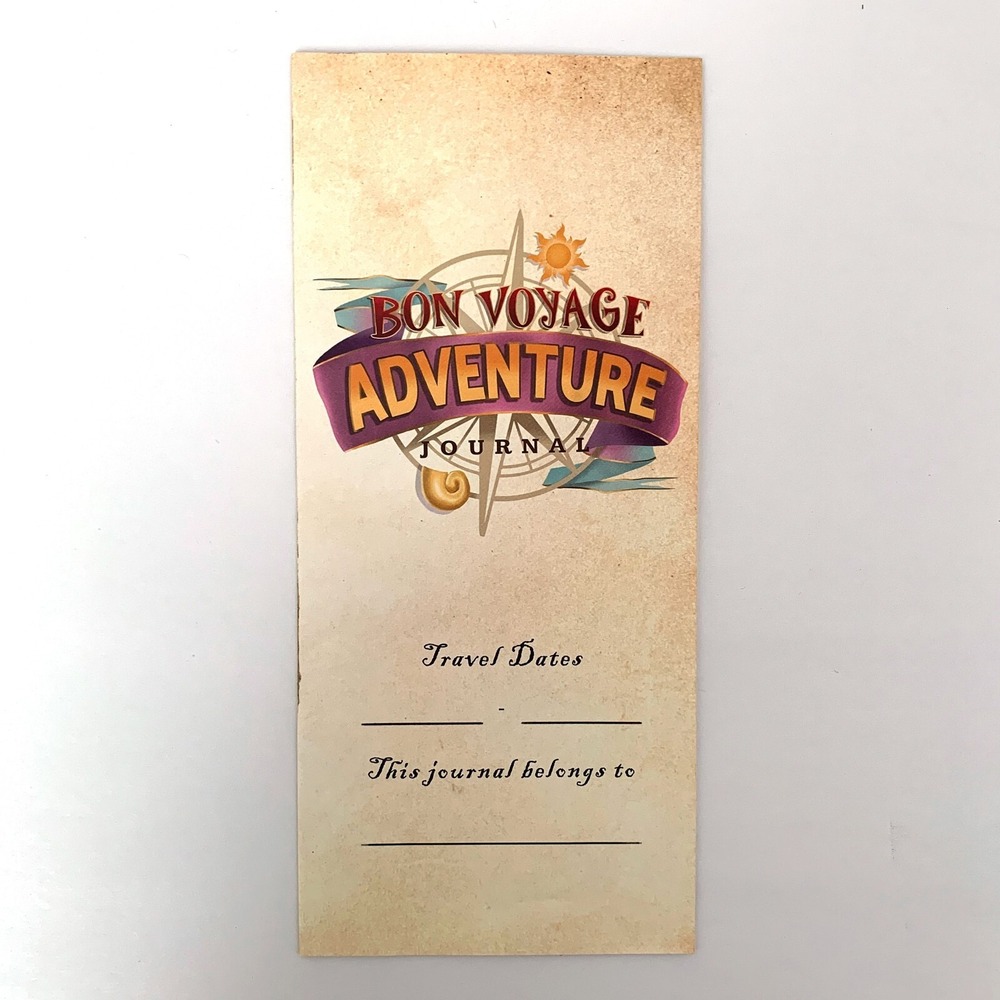 WDW Bon Voyage Adventure Journal Trattoria al Forno Character Breakfast Rapunzel